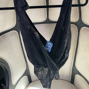 BNWT Free People Lace Bodysuit